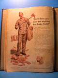 Model Builder Suckert Style Binding Volume 7 1943  5 issues