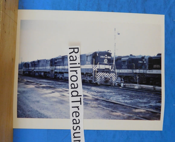 Photo Southern Railroad Locomotive #3814 8 X 10 Color Birmingham AL 1980