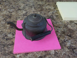 Miniature Tea Kettle brass Holland JB Round Trinket box Jennings Brothers