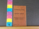 Pennsylvania Railroad Safety Rules 1945 April 1 MofW Store Employes