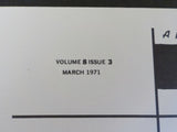 Rollsign Magazine of New England Transit News 1971 March New Look Trackless In B