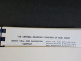 Railroads in the Lehigh River Valley REVISED edition 1962 Spiral bound