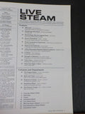Live Steam Magazine 1985 January Hackworth valve gear Air engined boats Boiler