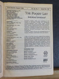 Pocket List of Railroad Officials #359 1984 3rd Quarter