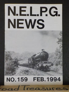 N.E.L.P.G. News #159 1994 February No.159 North Eastern Locomotive Preservation