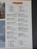 Trains Magazine 1998 December Colorado ski train C&O Allegheny engines Amtrak ex