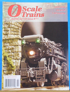 O Scale Trains #71 2014 Jan Feb Conus Lines Anywhere Anytime