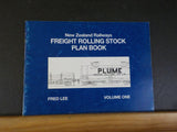 New Zealand Railways Freight Rolling Stock Plan Book Volume 1 by Fred Lee SoftCo