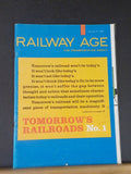 Railway Age 1969 January 27 Tomorrow' Railroads No. 1