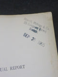 Norfolk and Western Railway Annual Report 9th June 30 1905 FOLD OUT MAP