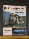 Prototype Modeler 1986 January Lehigh Valley GP38*-2 Tank Car Weathering old cab