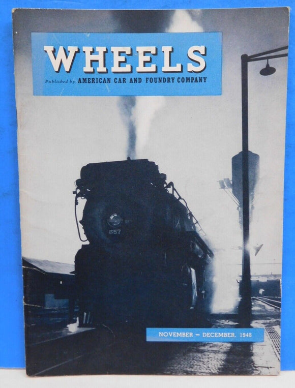 Wheels 1948 November December American Car & Foundry Irish Mail