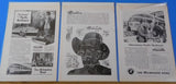 Ads Milwaukee Road Lot #16 Advertisements from various magazines (10)