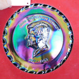 Plate John Fitzgerald Kennedy Smith Glass Co plate d048