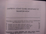 Code Of Federal Regulations 49 Parts 200 to 999 1976