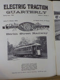 Electric Traction Quarterly 1965 Spring Berlin Street Railway by Cummings