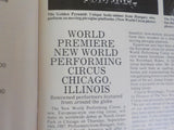 White Tops Circus Magazine 1987 Septembe October Harold Alanza Honored at Kelly