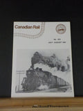 Canadian Rail #423 1991 July-August Mining and Tunnelling Locomotives