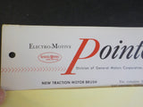 EMD Pointers 1960 June 7 New traction motor brush