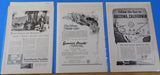 Ads Southern Pacific Railroad Lot #1 Advertisements from various magazines (10)