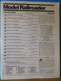 Model Railroader Magazine 1988 June Scratchbuild NYC Cantilever signal bridge