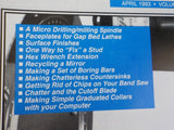 Projects In Metal 1993 April Micro drilling milling spindle Faceplates for gap b