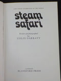 Steam Safari by Colin Garratt   with dust jacket