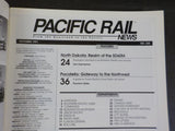 Pacific Rail News #335 October 1991 North Dakota SD60M UP Idaho Rail Center