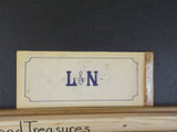 Louisville & Nashville RR Co Pensacola Division 1930 Condensed Profile Map