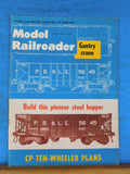 Model Railroader Magazine 1963 May Gantry crane Peioneer steel hopper CP 10 whee