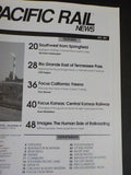 Pacific Rail News #357 1993 August Rio Grande east of Tennessee Pass BN Fresno C