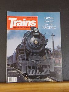 Trains Magazine 1988 September DPMs paean to the Pacific