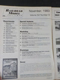 Railroad Model Craftsman Magazine 1983 November CN Protofile Kitbash railbus Twi