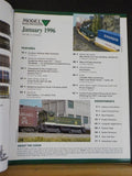 Model Railroading 1996 January FPPX Coal Gondolas Gunderson Maxi-stack 5 well DT