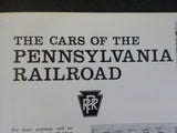 Cars Of The Pennsylvania Railroad PRR Soft Cover Wayner