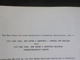 Characteristics Charts NYNH&H - CNE 1923 NYNH&H 1959 Spiral bound 1978 Oversize