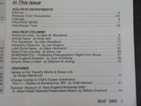 Rail Pace News Magazine 2005 May Railpace CSX Cowen Subdivision NJ Transit M&E