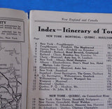 MacNair’s Scenic Motorways of Northeastern United States 1932 Brochure