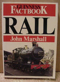 Guinness Fact Book Rail by John Marshall Soft Cover 1985 208 pages