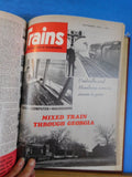 Trains Magazine Bound Volume 27 Nov 1966 - Oct 1967 Kalmbach