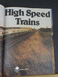 High Speed Trains By Janice Collins Dust Jacket 1978