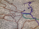 Map Baltimore & Ohio Railroad and Railroads it will Control    Rand McNally & Co