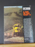 CTC Board Railroads Illustrated #130 1986 April Spokane International NW SD-cat
