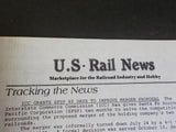 US Rail News 1986 December Our 4th Year Marketplace for the Railroad Industry &