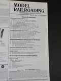 Model Railroading 1987 February Athearn upgrading Modern staddle cranes Tank car