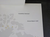 Canadian National Annual Report 1985 CN The right connections
