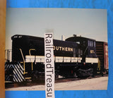 Photo Southern Railroad Locomotive #67 8 X 10 Color Atlanta GA 1984