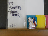 Jaycees Texas Snoopy With Texas Flag 1981  Kids  PIN