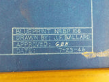 Blueprint O Gauge P.M. NKP C&O 2-8-4 Valve-Gear Stampings The Hines Lines Co.