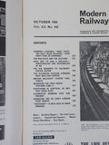 Modern Railways 1964 October Peak hour in East London Rys & the election
